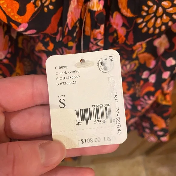 Free People pixie tunic small NWT - Picture 5 of 7